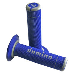 Mansoane enduro Domino Dually albastru/gri 118mm 7290497