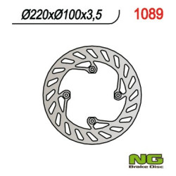 Disc frana spate BETA 50/125 SM/ENDURO '06-'12 (220x100x3.5) (4x6.5mm) NG Brake Disc NG1089