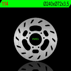 Disc frana fata Beta 50 Enduro RR '98-'05/ KTM EXC 50 '99-'00 (240x72x3.5mm) (6x6.5mm) NG Brake Disc NG114