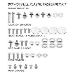 Set suruburi plastice Suzuki RMZ 450 '18-'20 Accel BKF-404